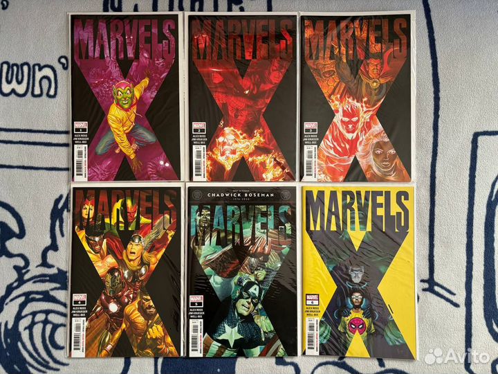 Оригинальные комиксы Marvel, Hulk, Batman