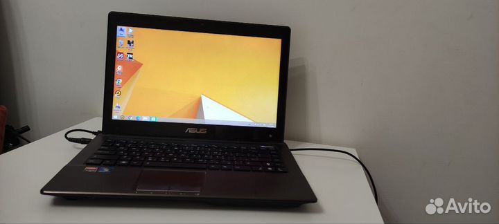 Ноутбук asus k43tk A6-3420M, 4gb, 240 SSD, Win 10