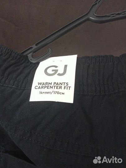 Утепленные брюки для мальчика рост 170