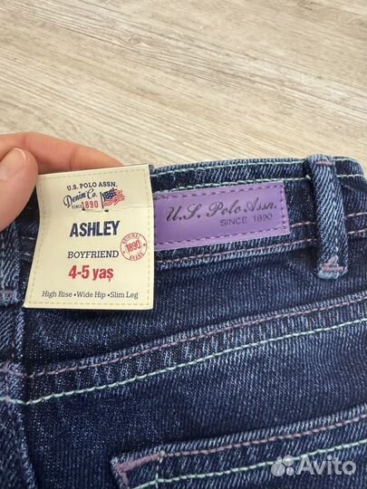 Джинсы 104- 110 U.S. polo assn
