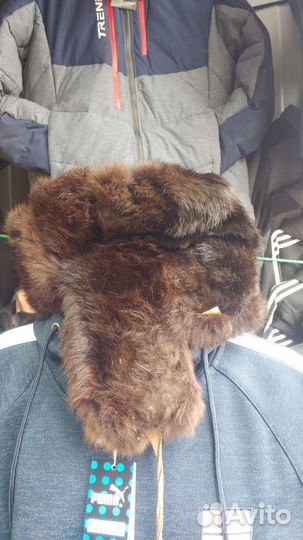 Шапка - ушанка кроличья советская 1978 года