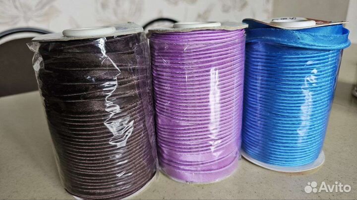 Кант атласный 65м/10мм