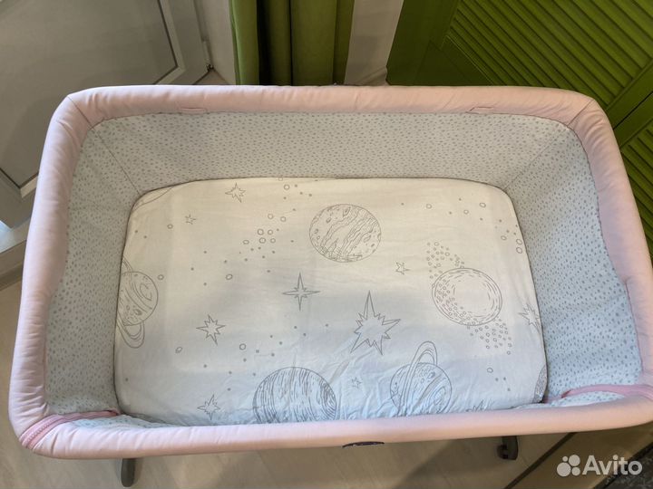 Детская кроватка-люлька Chicco Next2me