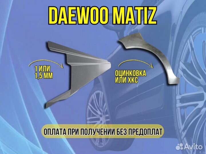 Ремонтные арки Chevrolet Cruze