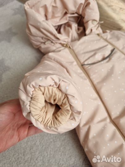 Детский зимний комбинезон-трансформер для девочки