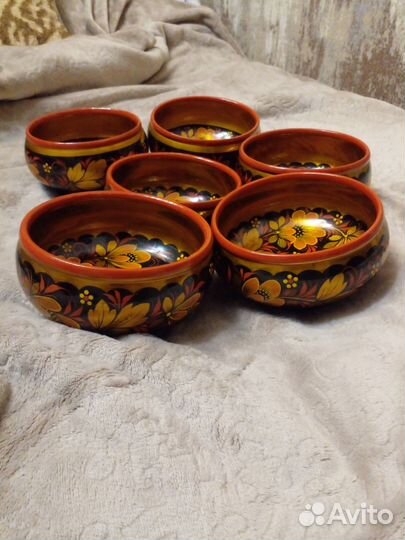 Миски хохлома