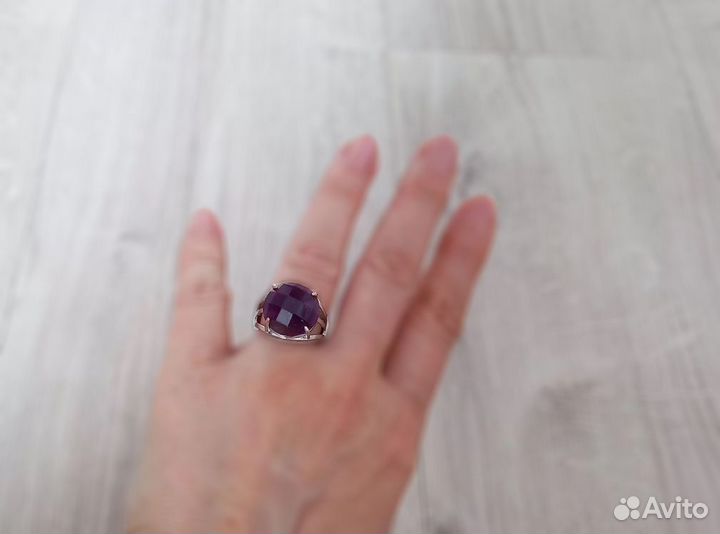 Кольцо аметист