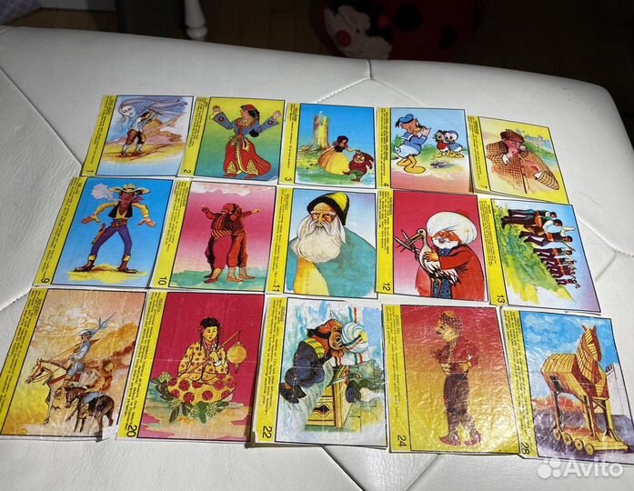 Вкладыши от жвачек Cola dendy