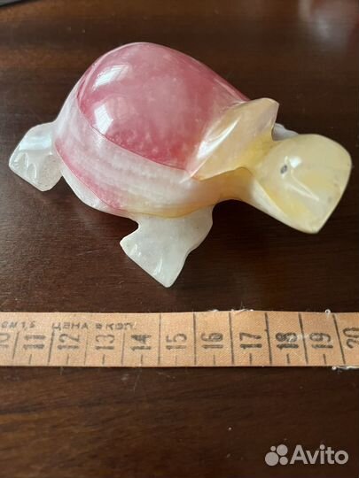 Пепельница и Черепаха из розового оникса