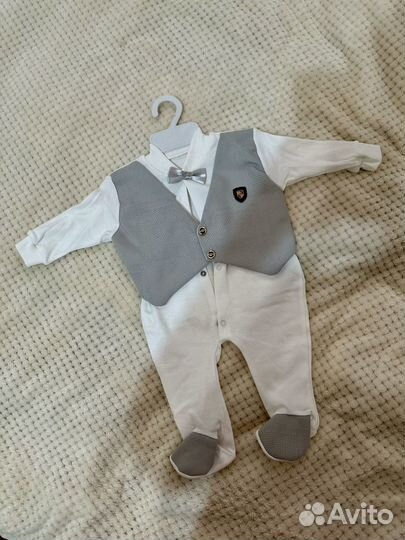 Костюм на выписку для мальчика