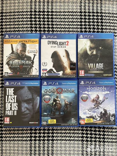 Диски на ps4