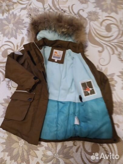 Парка зимняя для мальчика 110