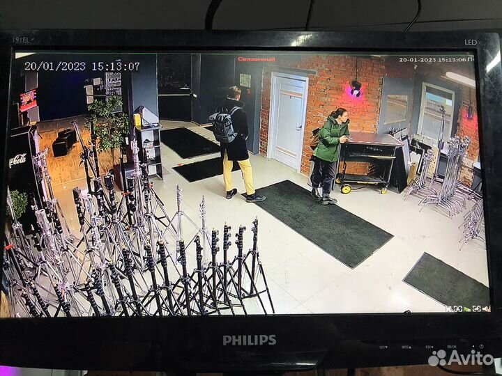 Установка камер видеонаблюдения