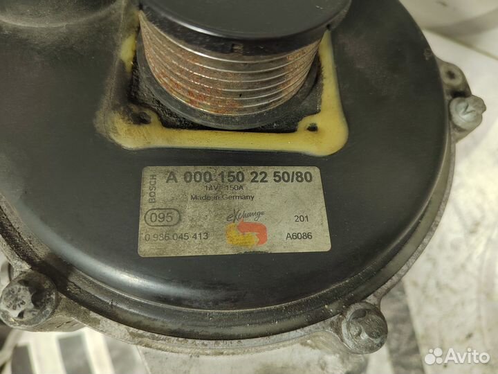 Генератор 150A Mercedes W163