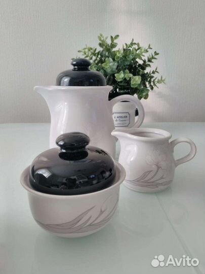 Фарфоровый кофейный сервиз гдр