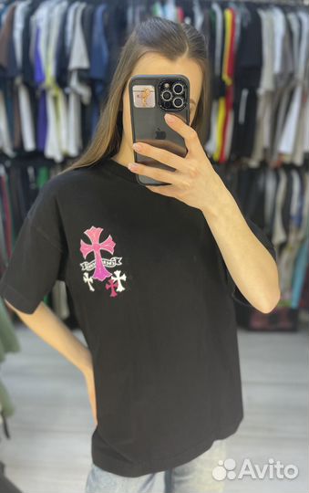 Chrome hearts футболка