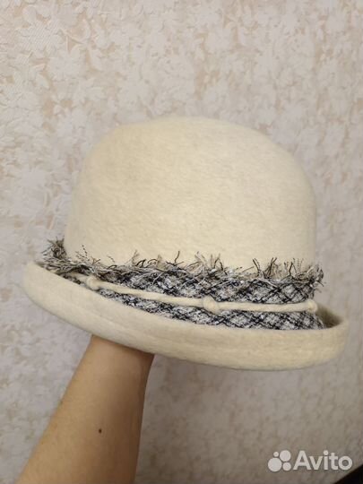 Шляпа фетровая женская