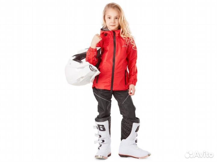 Детский костюм Dragonfly EVO Kids, RED (мембрана)