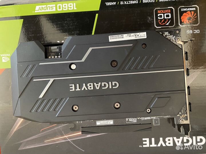 Видеокарта gtx 1660 super 6gb