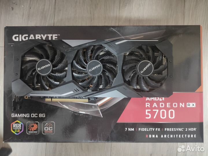 Radeon Rx5700, RX580