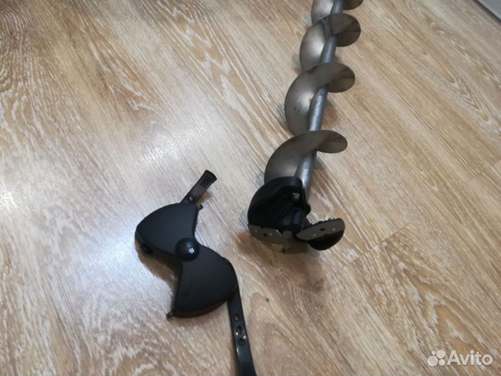 130 титановый ледобур под шуруповерт