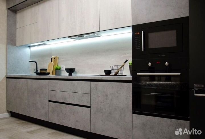 Кухонный гарнитур прямой на заказ