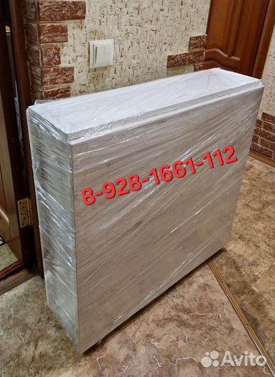 Новый стол тумба светло серый