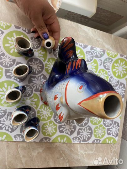 Сервиз Рыбки СССР