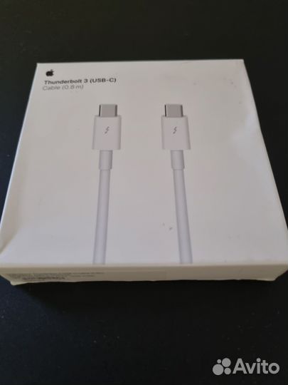 Thunderbolt 3(USB-C) кабель(оригинал)