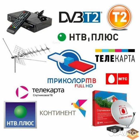 Установка и настройка тв.Установка антенн