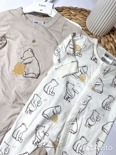 Слип пижама комбинезон 56, 62 hm комплект