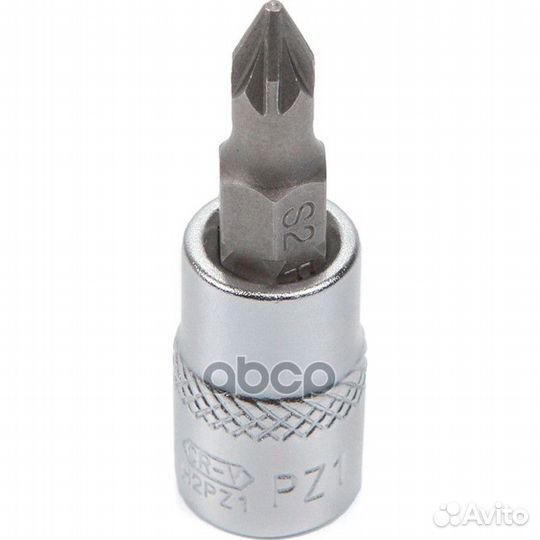 Головка торцевая с вставкой 1/4 PZ1 h2pz1 Licota