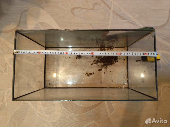 Аквариум с грунтом