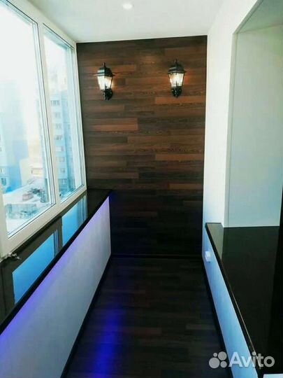 Остекление лоджии балкона