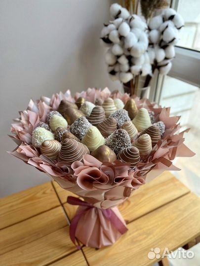 Клубника в шоколаде/ букет из шоколада