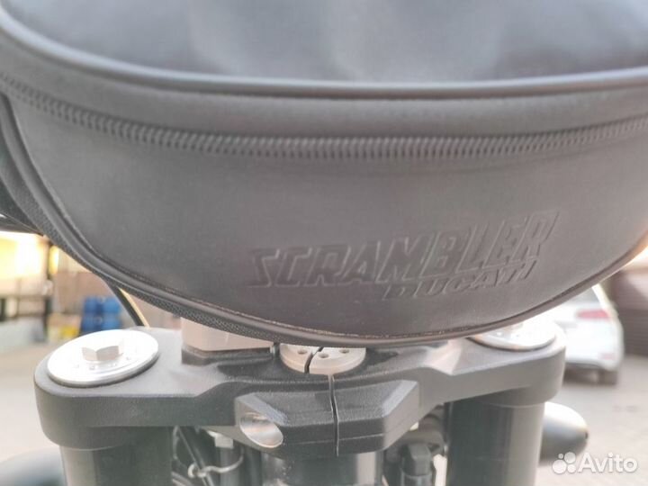 Ducati scrambler icon dark