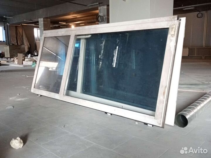 Двери распашные бу алюминевые