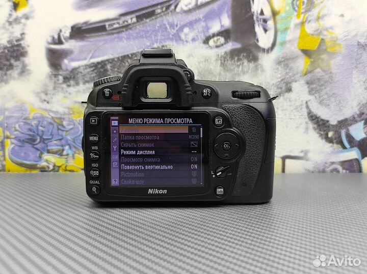 Nikon D90 body (пробег 42700 кадров) box