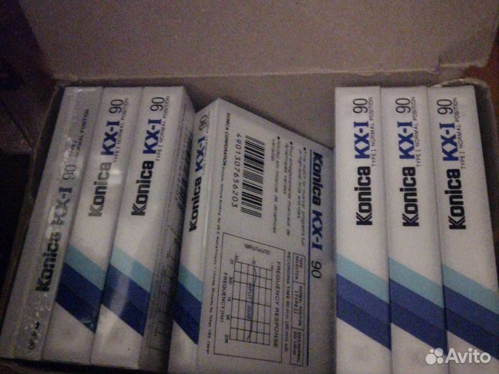 Аудиокассеты запечатанные