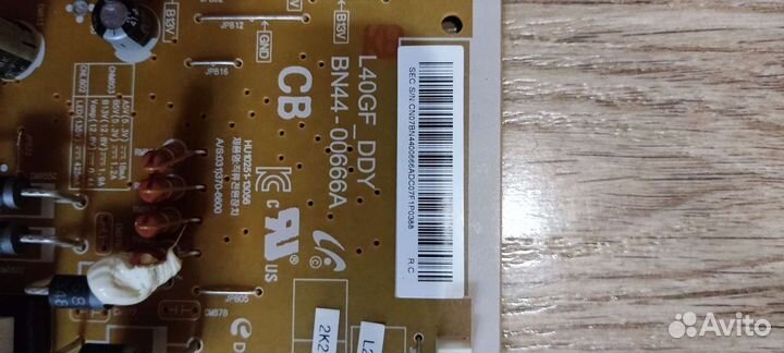 Платы от тв самсунг