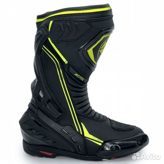 Мотоботы Moteq Terra black-yellow