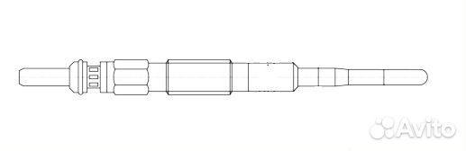 Свеча накаливания для а/м Chevrolet glsp 081