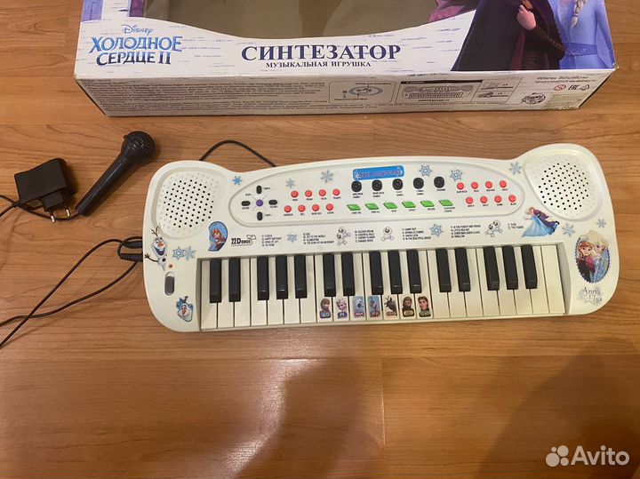 Синтезатор детский холодное сердце