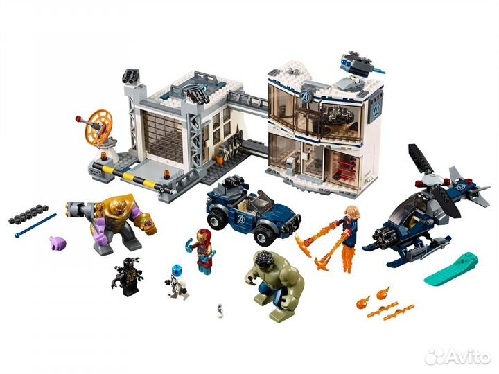 Lego Super Heroes 76131 Битва на базе Мстителей