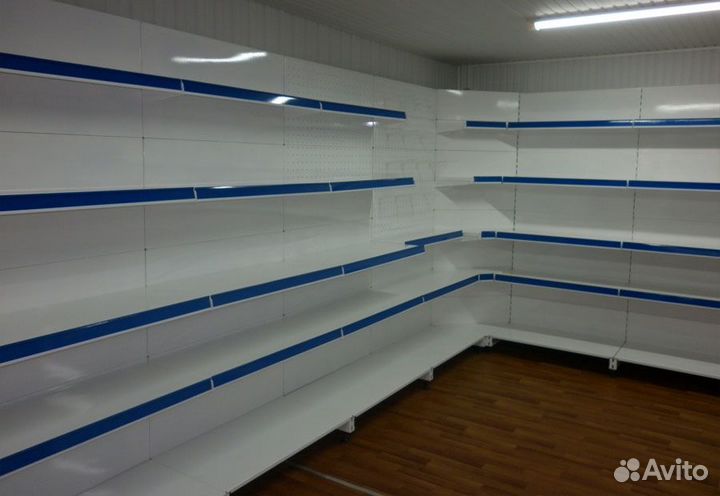 Стеллаж металлический, стеллаж торговый 6-11