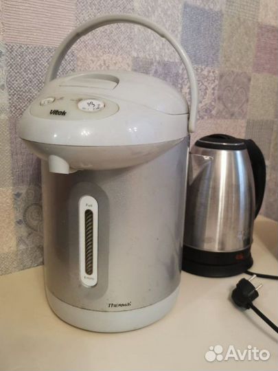 Чайник электрический 1,8л. и термопот 3,5л. Бу