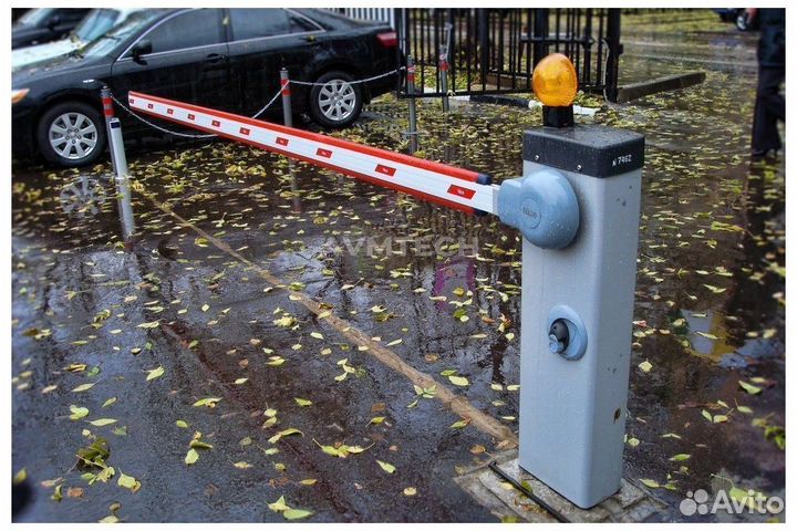 Шлагбаум под ключ