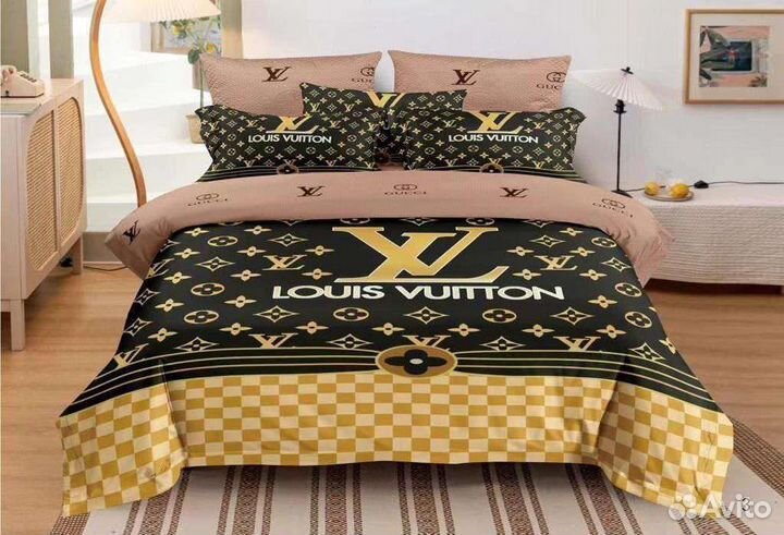 Постельное белье сатин евро