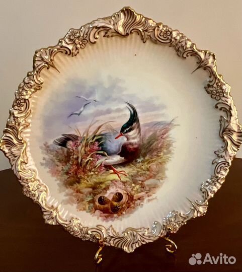 Тарелки антикварные. До 1892 г. Англия