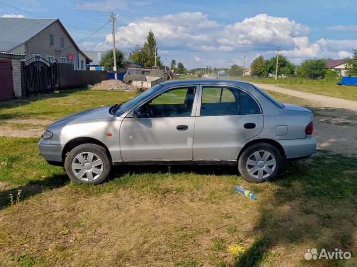 Hyundai Accent 1.5 МТ, 1996, 390 959 км